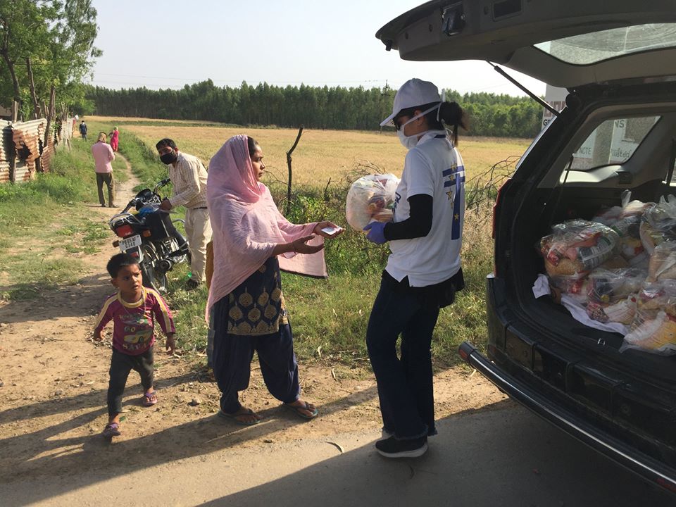 6th Distribution Drive at Lalru and Dappar on 10th April 2020 Drive Photo